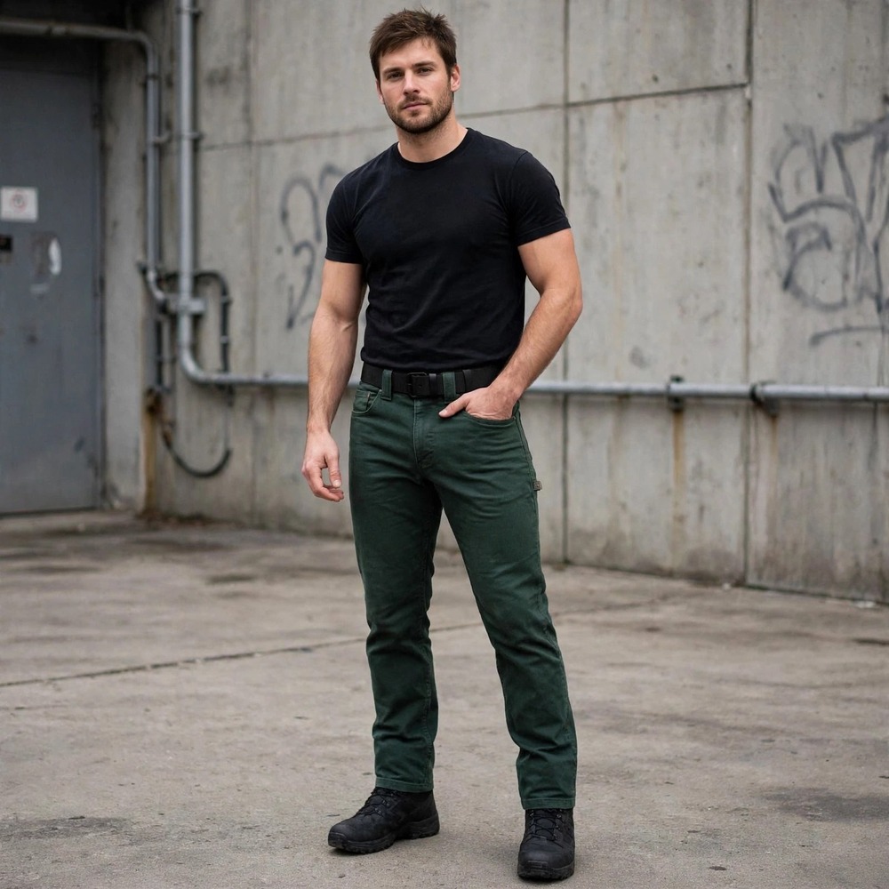 5.11 Tactical Pants Mens 33x32 Green Casual Workwear Outdoor